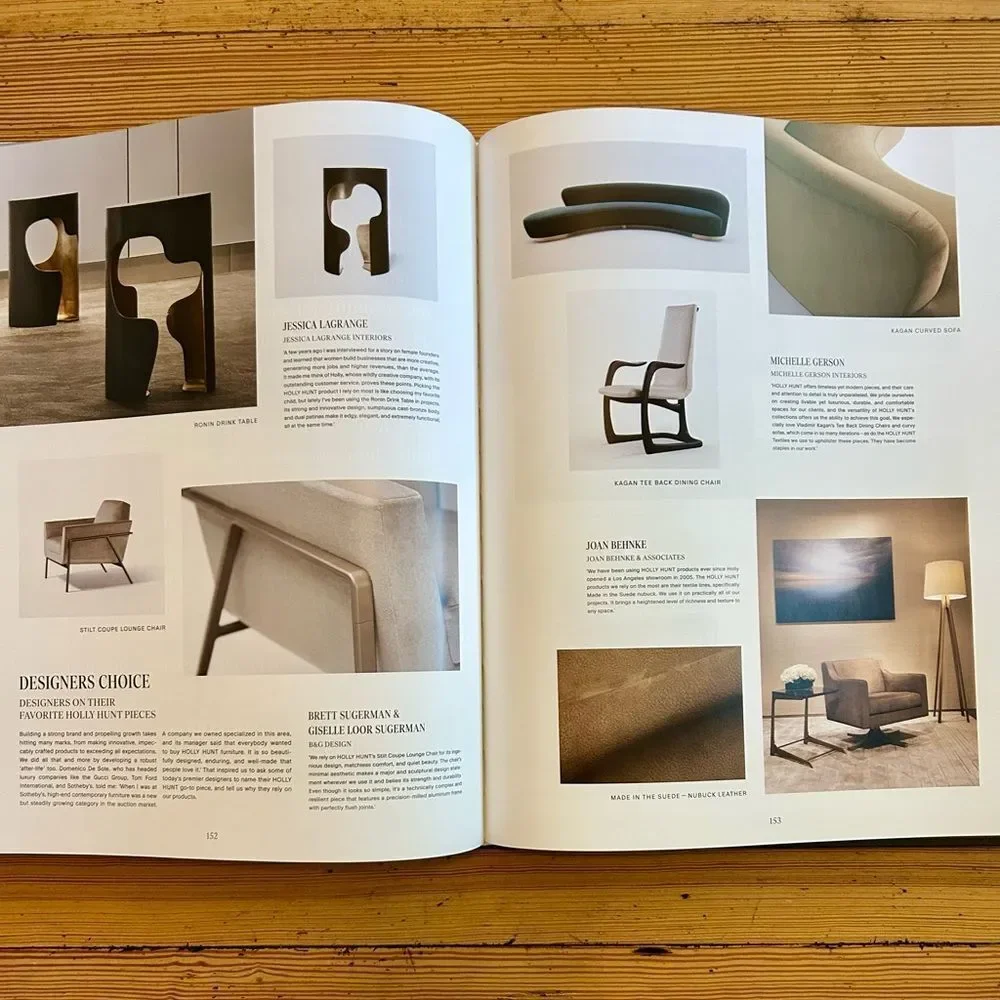 Holly Hunt : Fearless in the World of Design Hardcover Book, New.
